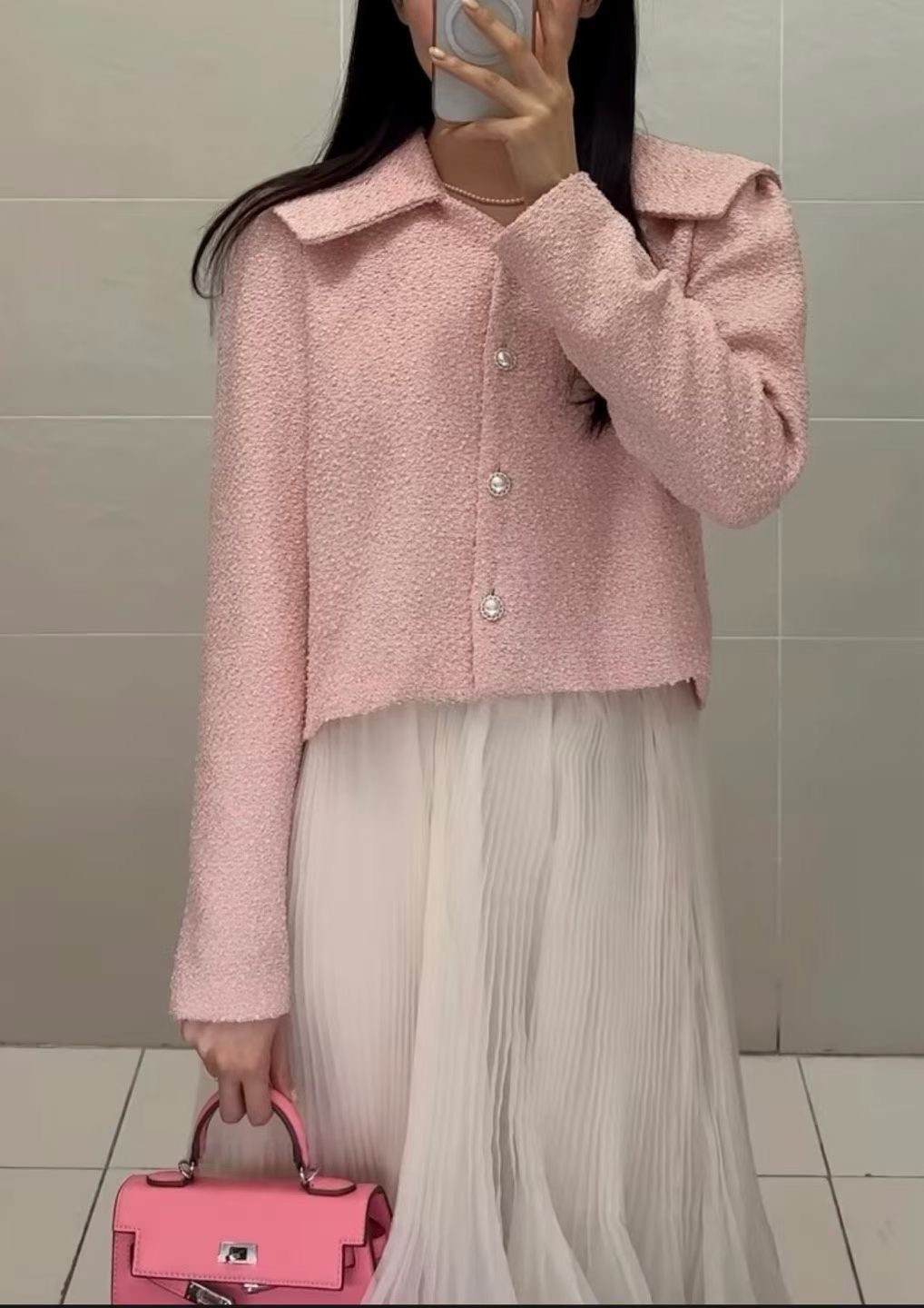 水手翻領開釦西裝外套