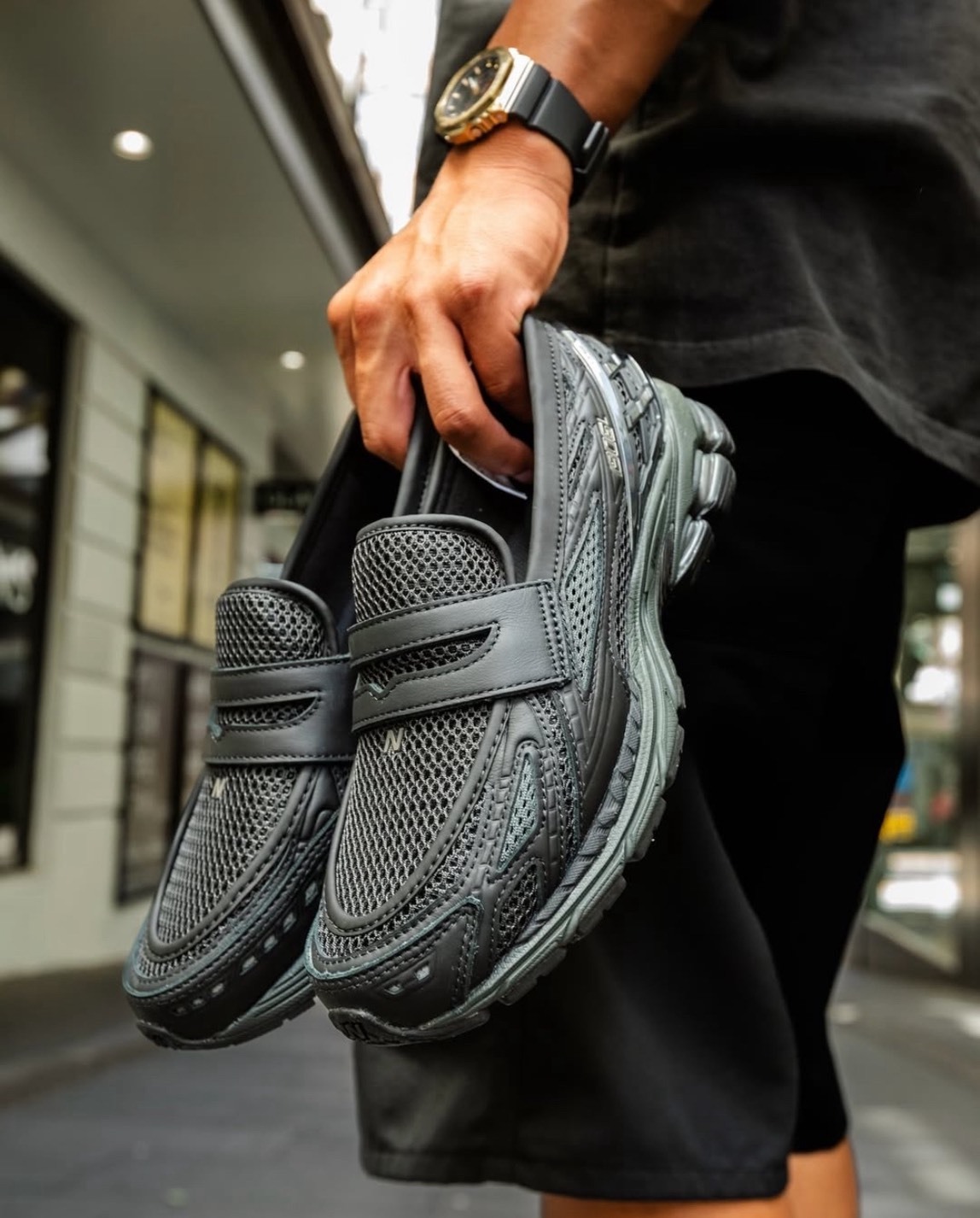 <降價有感🤑> New Balance 1906L Suede Black 樂福鞋 網眼黑