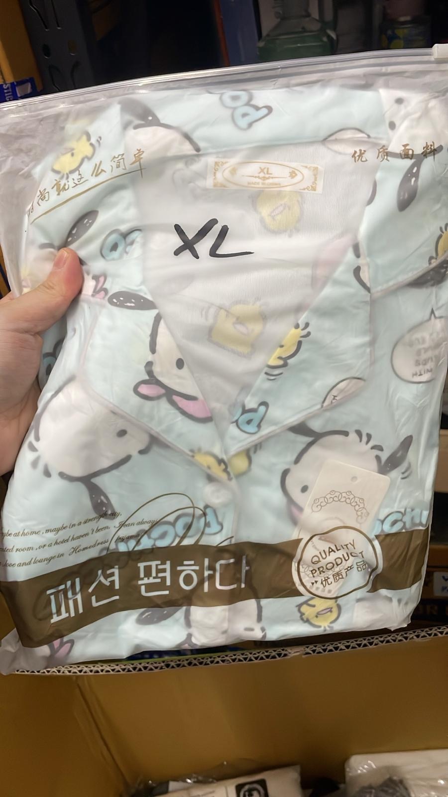 現貨 卡通成人長袖睡衣套裝（#919大E)