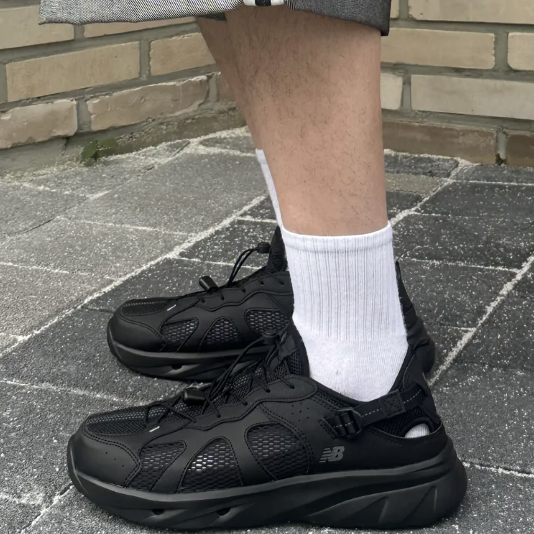 預訂 | New Balance Kave 韓國限定 涼鞋 黑色