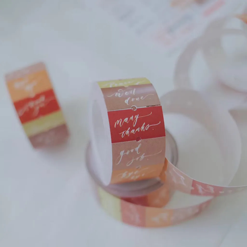 Nice words 標籤貼紙卷｜茄子先生