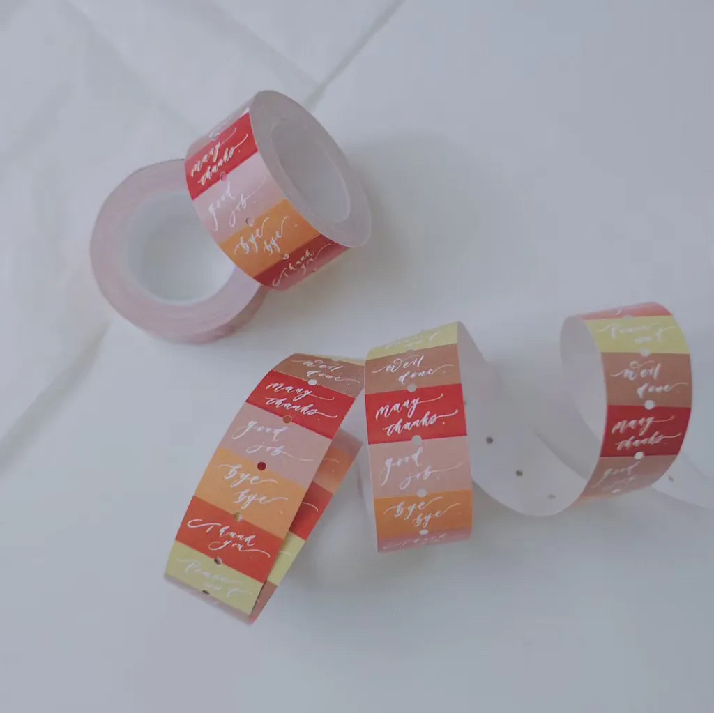 Nice words 標籤貼紙卷｜茄子先生