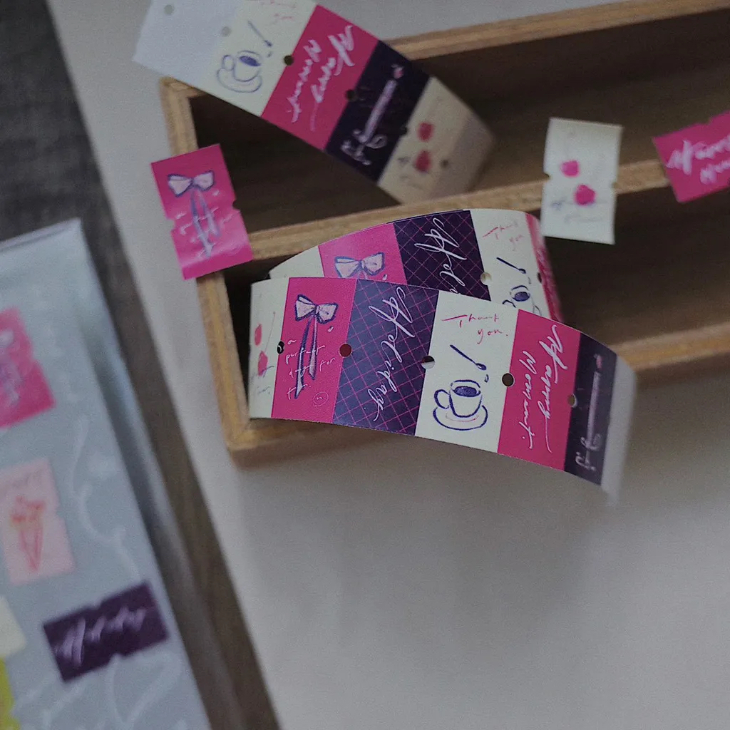 Happy Moment 標籤貼紙卷｜茄子先生