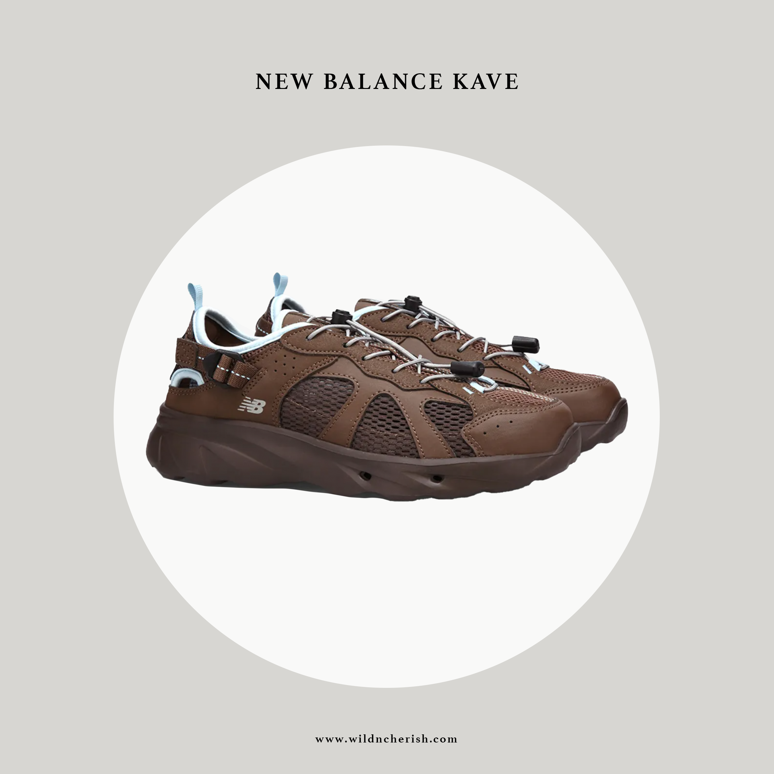 預訂 | New Balance Kave 韓國限定 涼鞋 咖啡色