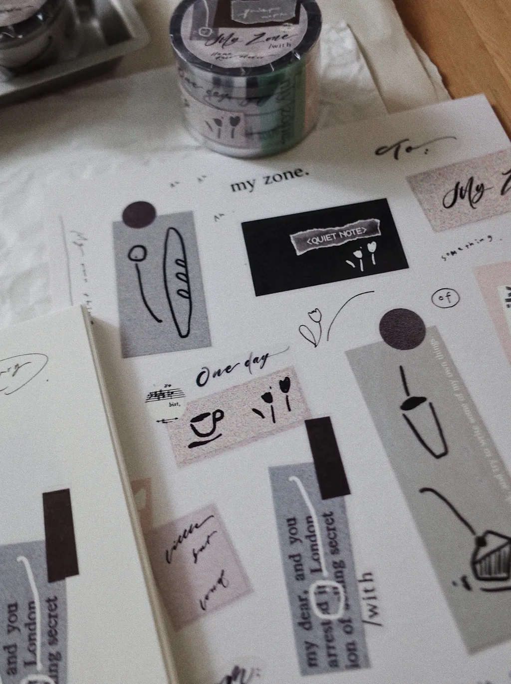 My Zone PET膠帶（帶離型紙）｜茄子先生