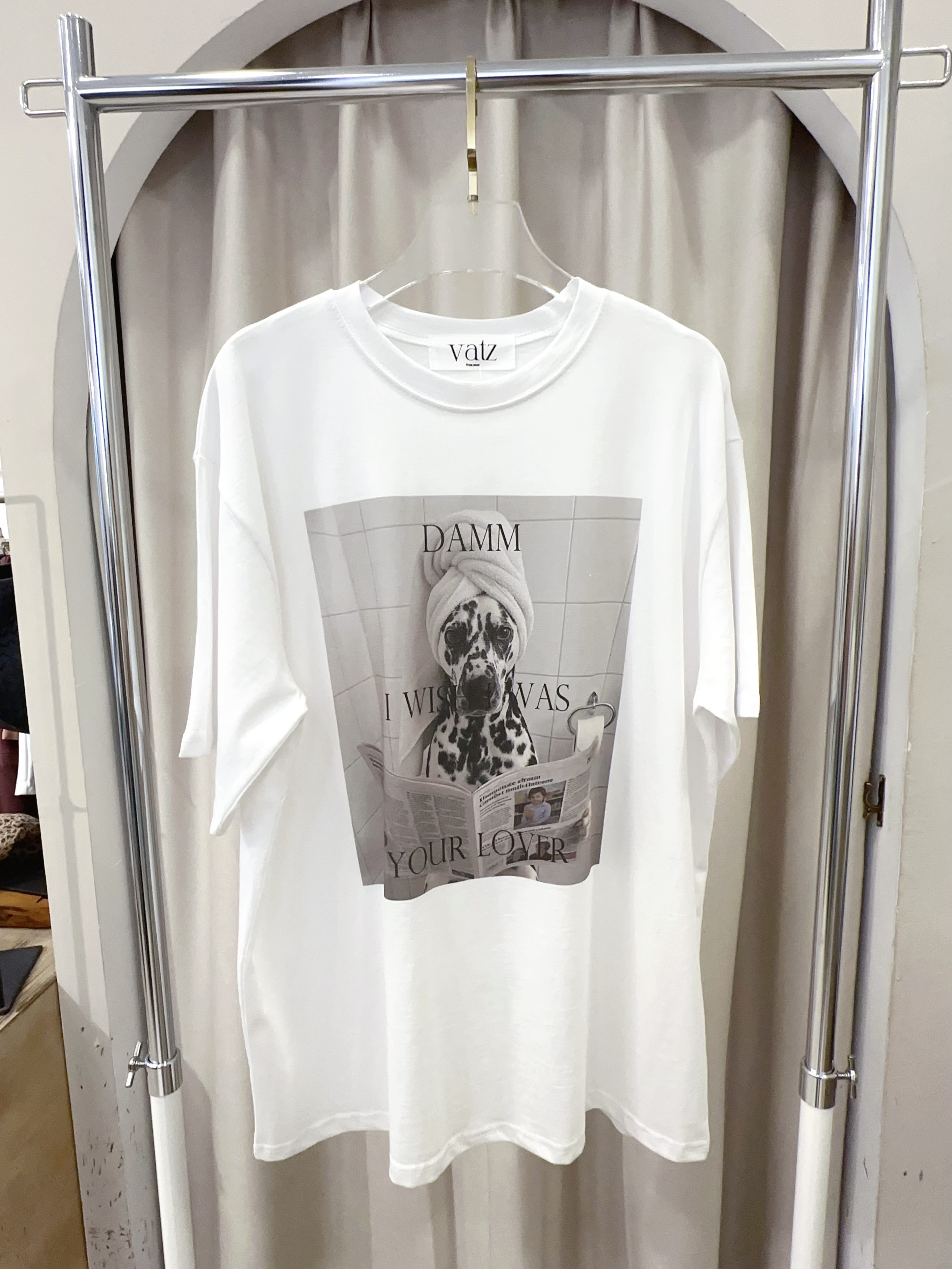 歐美女孩大麥町寬鬆ＴＥＥ