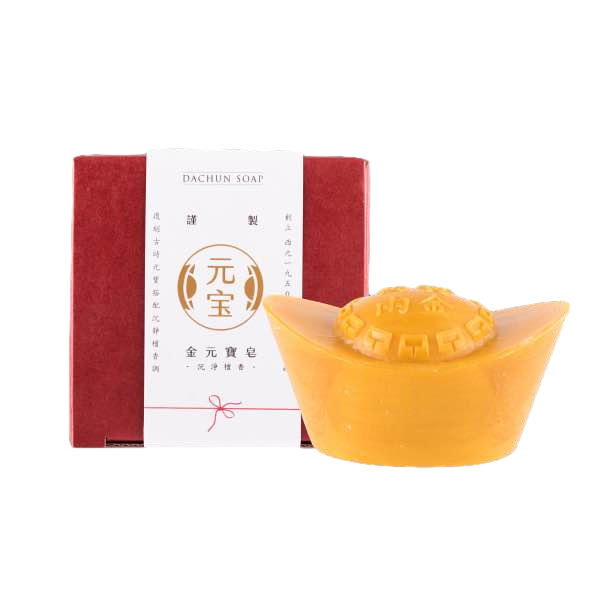 【大春煉皂】古藏金元寶 沐浴皂 (中性肌) (效期:2030.07)  金元寶