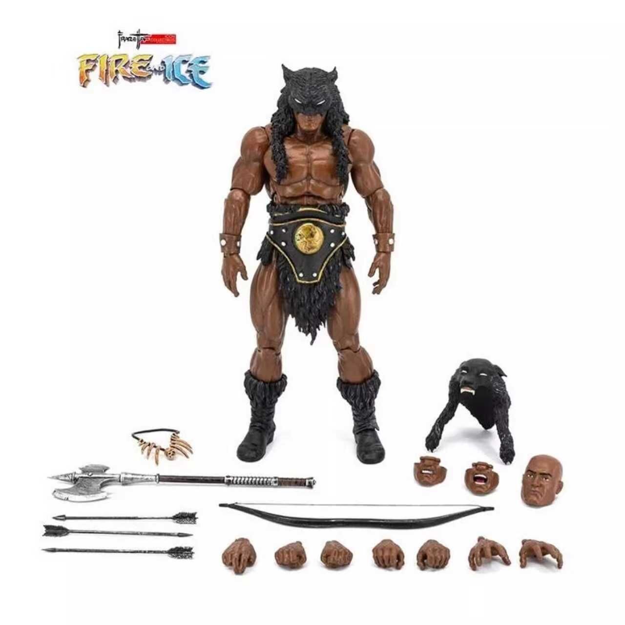 (Pre-Order) Darkwolf 1:12 Scale Action Figure V2  (Frank Frazetta)