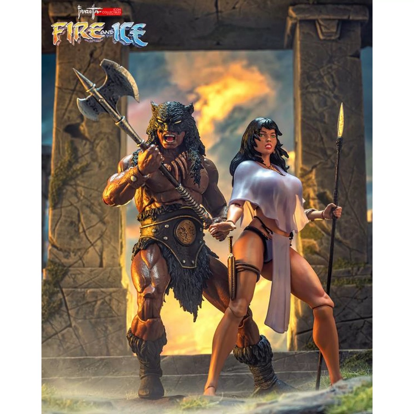 (Pre-Order) Darkwolf 1:12 Scale Action Figure V2  (Frank Frazetta)