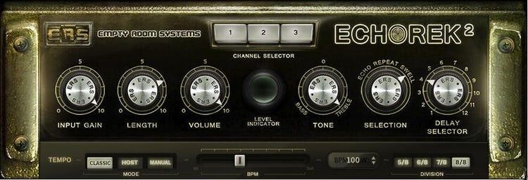 DDMF ERS EchORek2｜磁鼓延遲效果器