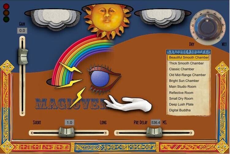 DDMF MagicVerb 經典錄音室溫暖自然殘響效果器，極簡操作快速調音｜專業級殘響音訊插件