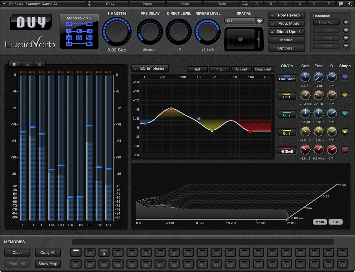 DUY LucidVerb｜殘響插件