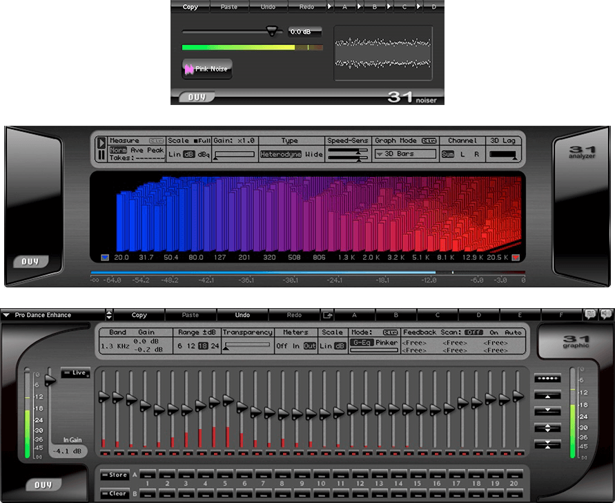 DUY 31｜音訊分析校準