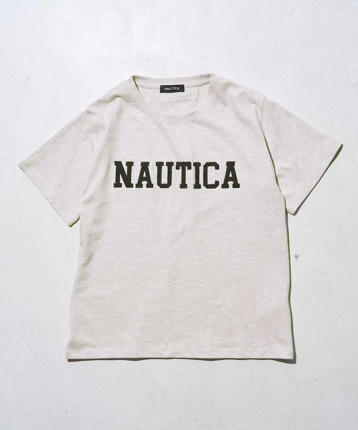 NAUTICA / Logo Crop Tee
