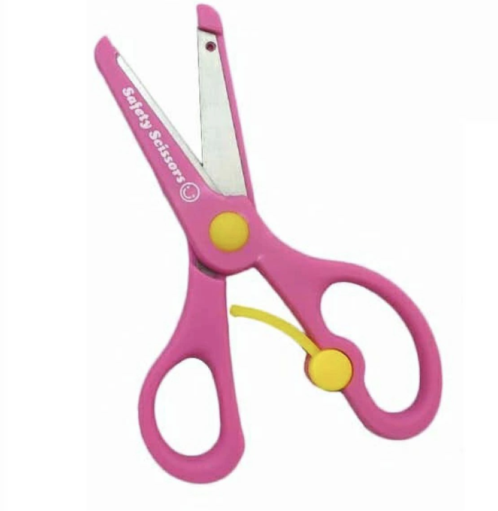 兒童安全剪刀-粉紅色