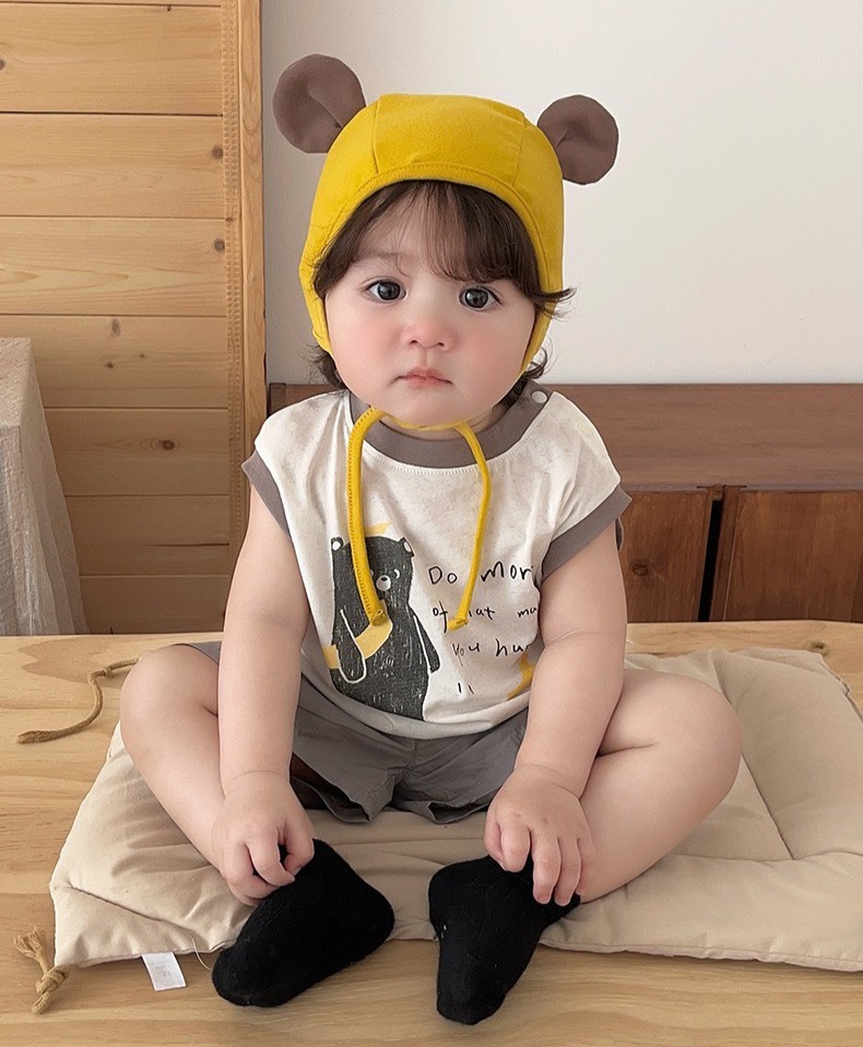 小熊舒適背心套裝