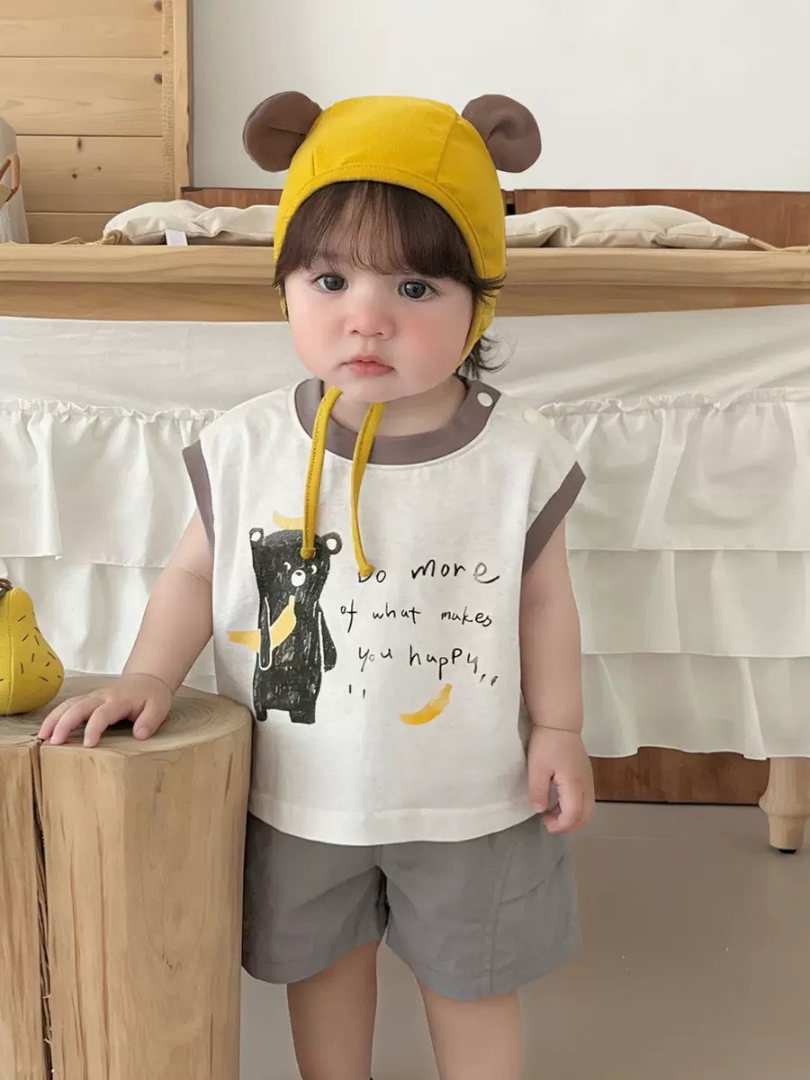 小熊舒適背心套裝