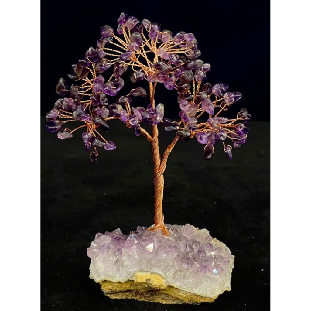 HKHG0412-025 巴西紫水晶樹 14cm高 (A25)
