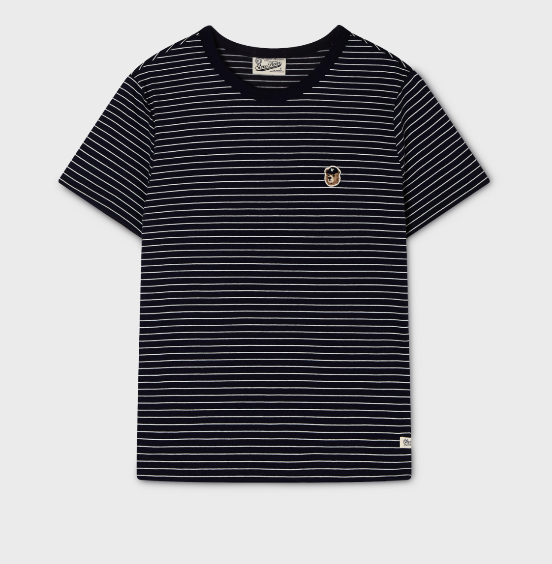 【入LIVECODE一件減至$198😱🔥！】【WHO.A.U春夏開季🔥】Steve Multi Stripe T-shirt(F) (3 Colors)