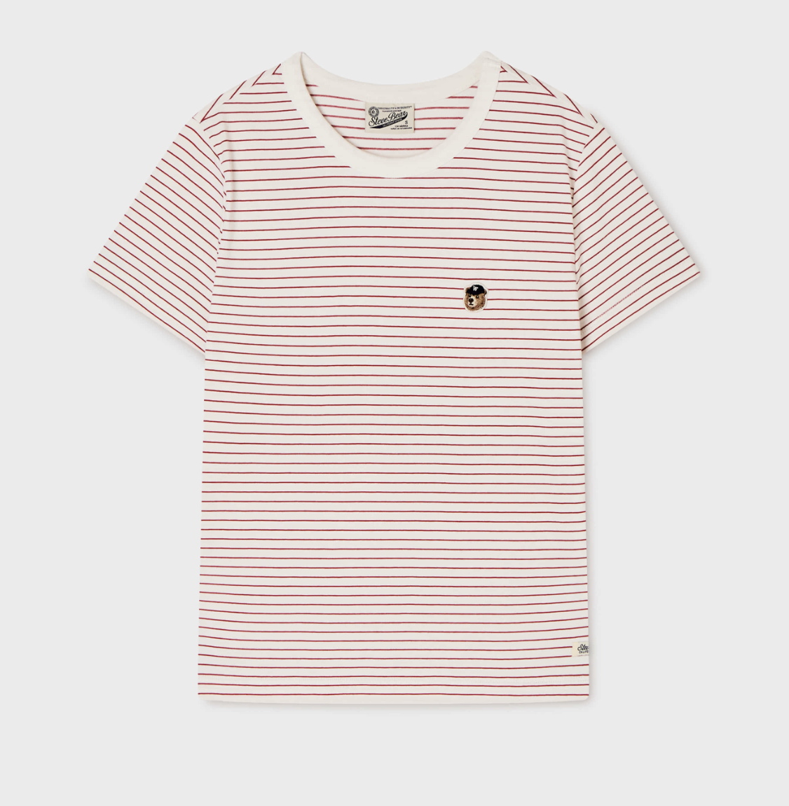 【入LIVECODE一件減至$198😱🔥！】【WHO.A.U春夏開季🔥】Steve Multi Stripe T-shirt(F) (3 Colors)