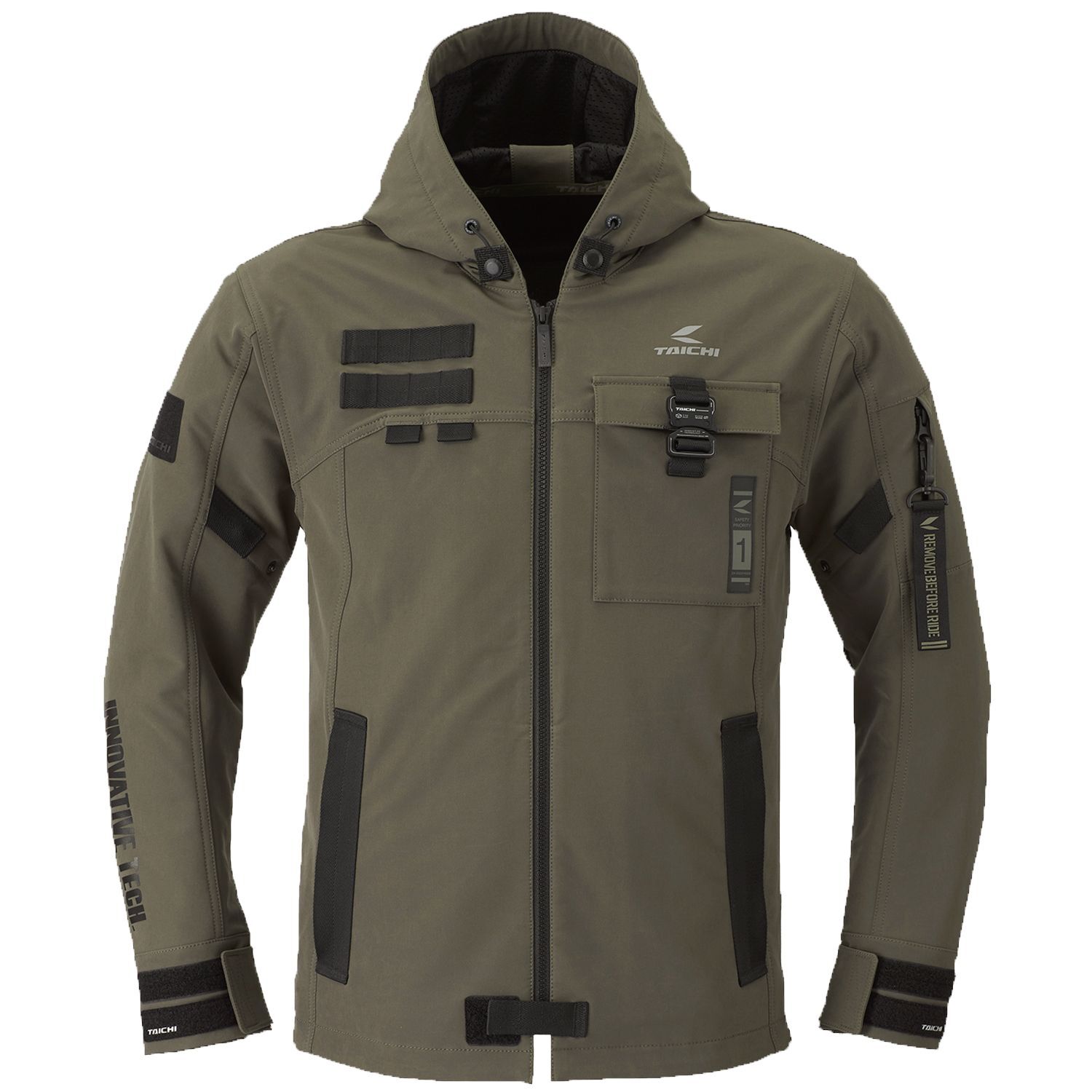TAICHI RSJ335 TECH KHAKI 卡其 四季防摔衣 防水 風衣