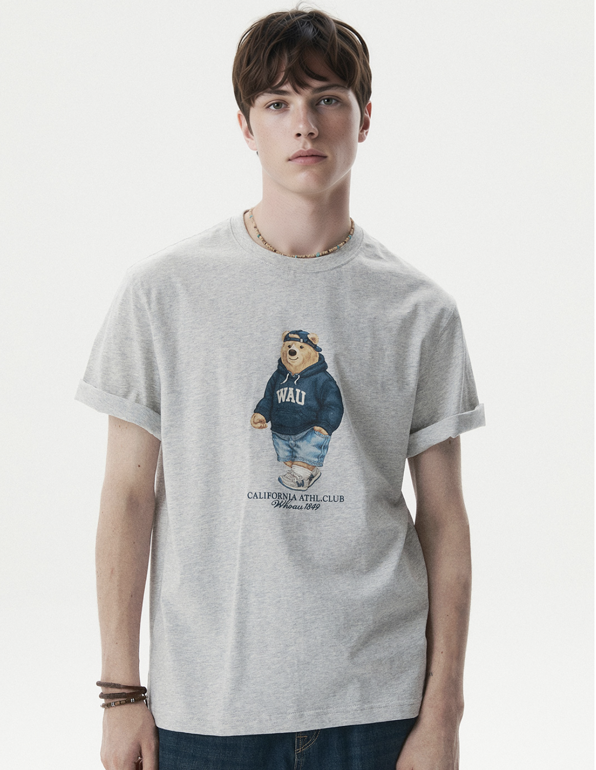 【入LIVECODE一件減至$188😱🔥！】【WHO.A.U春夏開季🔥】Steve Photo T-shirt (4 Colors)