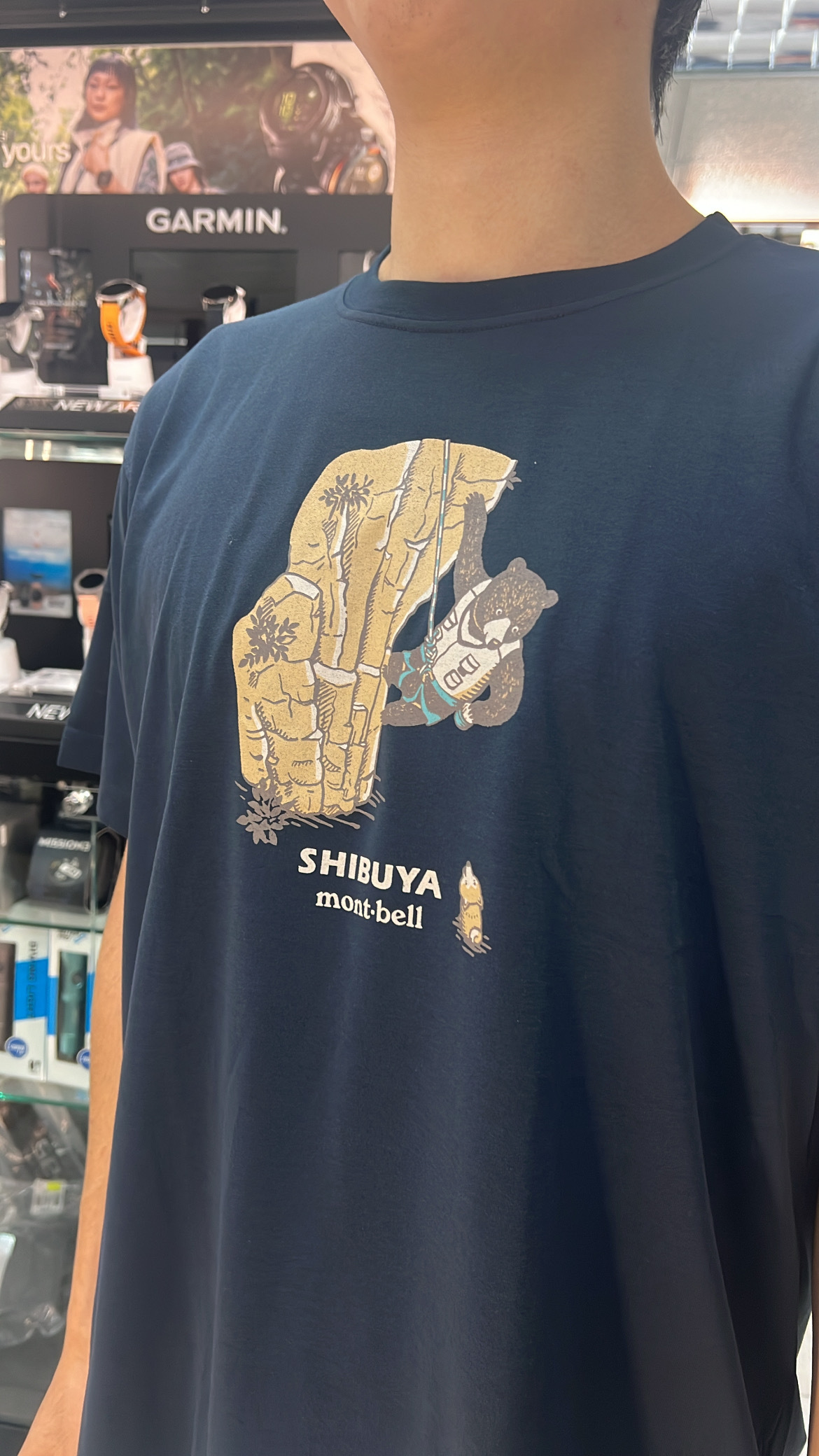 Montbell Wickron T Shibuya #2 渋谷地域限定版 透氣快乾 T-Shirt 1504638