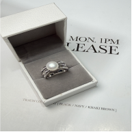 HKAG0412-035 珍珠戒指 (A35)