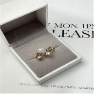 HKAG0412-041 珍珠星星戒指 (A41)