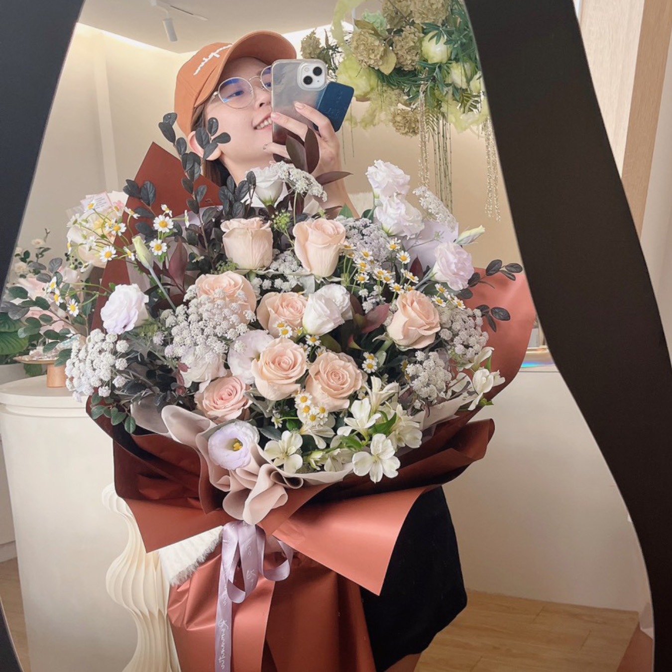 鮮花 / 焦糖暮棕