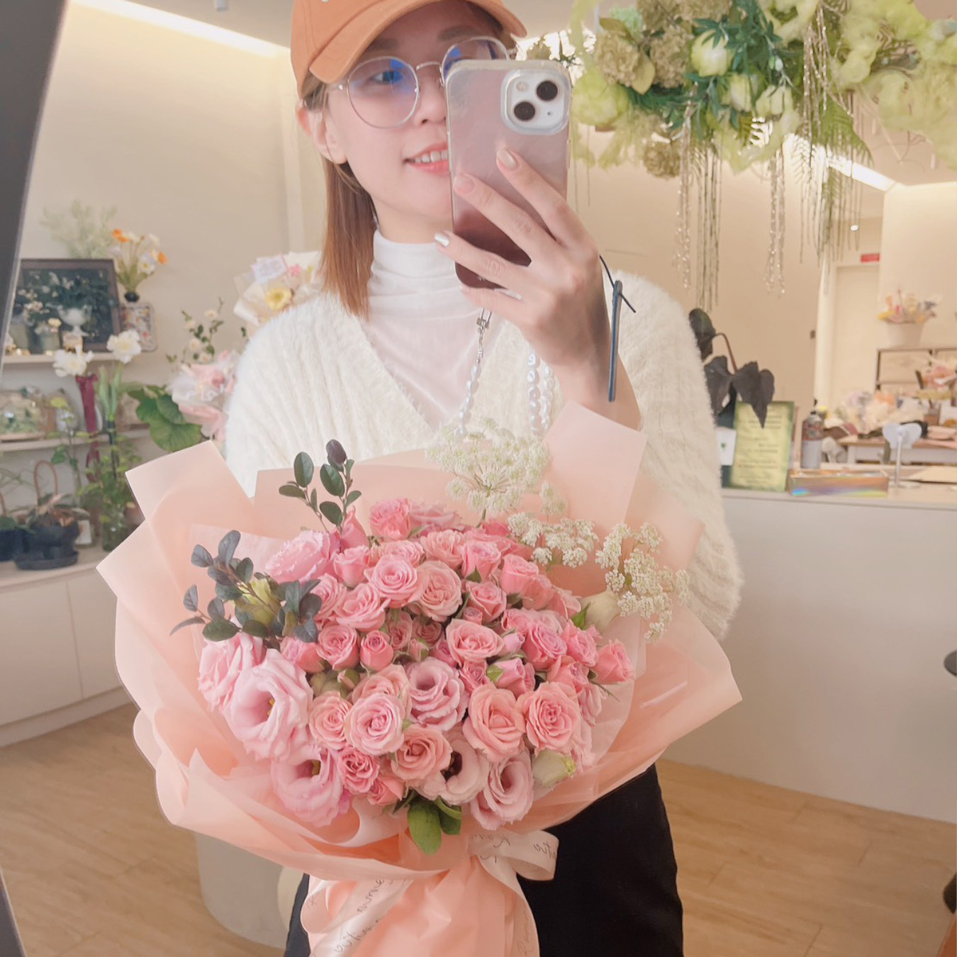 鮮花花束 / 粉色甜心
