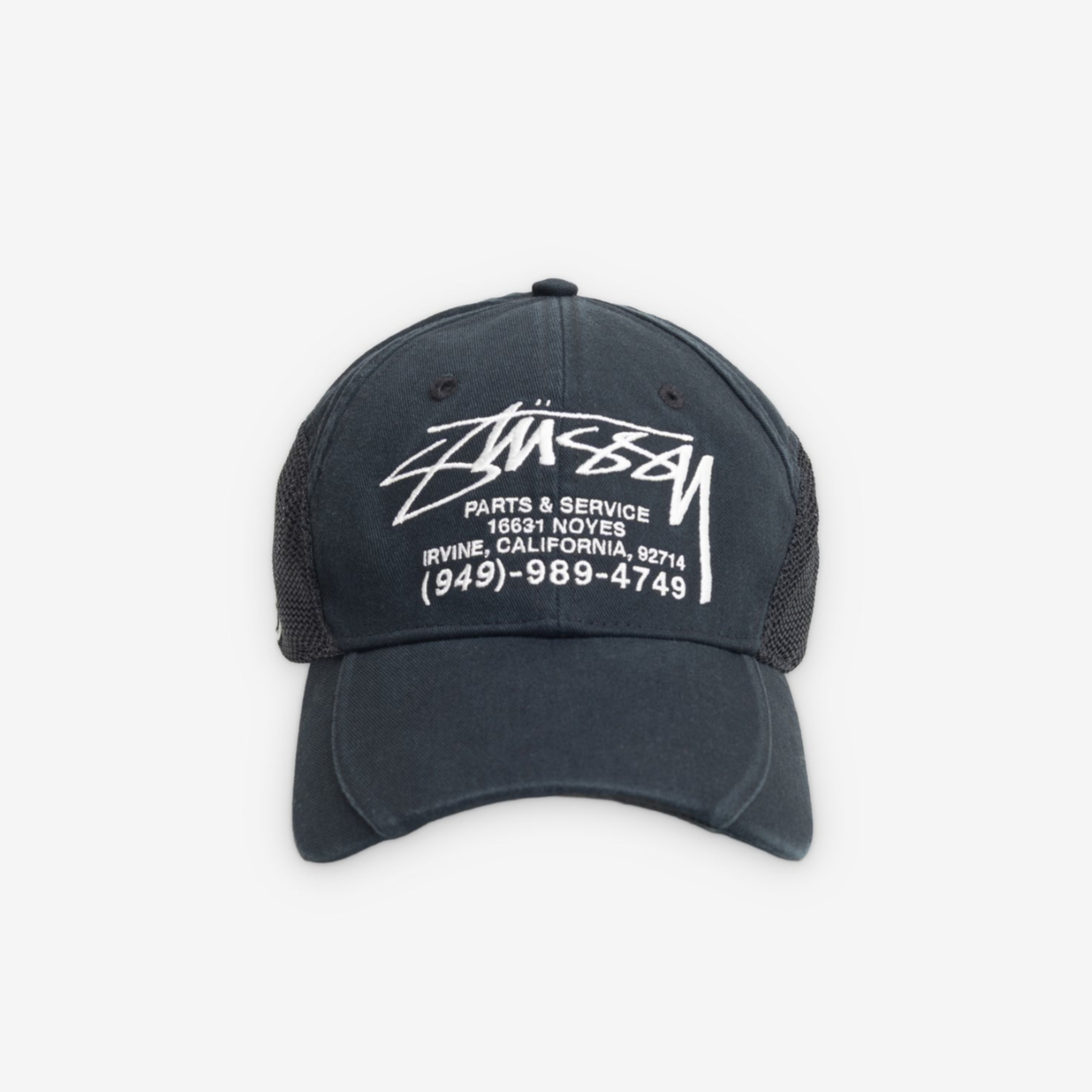 2026SS STUSSY PARTS & SERVICE MESH CAP 熱門款 網帽 老帽 帽子 現貨 1311205