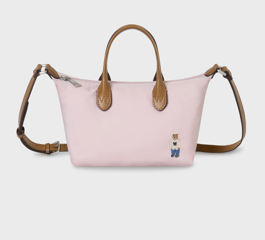 【入LIVECODE一件減至$208😱🔥！】【WHO.A.U春夏開季🔥】Steve Nylon Mini Cross Bag (3Colors)