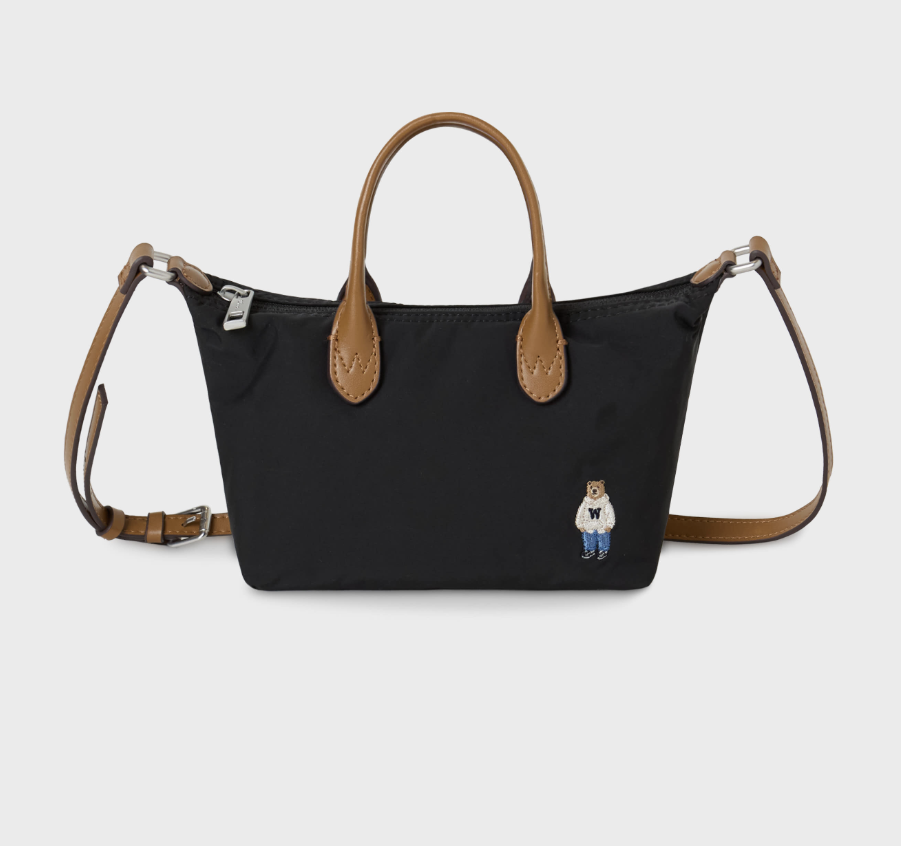 【入LIVECODE一件減至$208😱🔥！】【WHO.A.U春夏開季🔥】Steve Nylon Mini Cross Bag (3Colors)