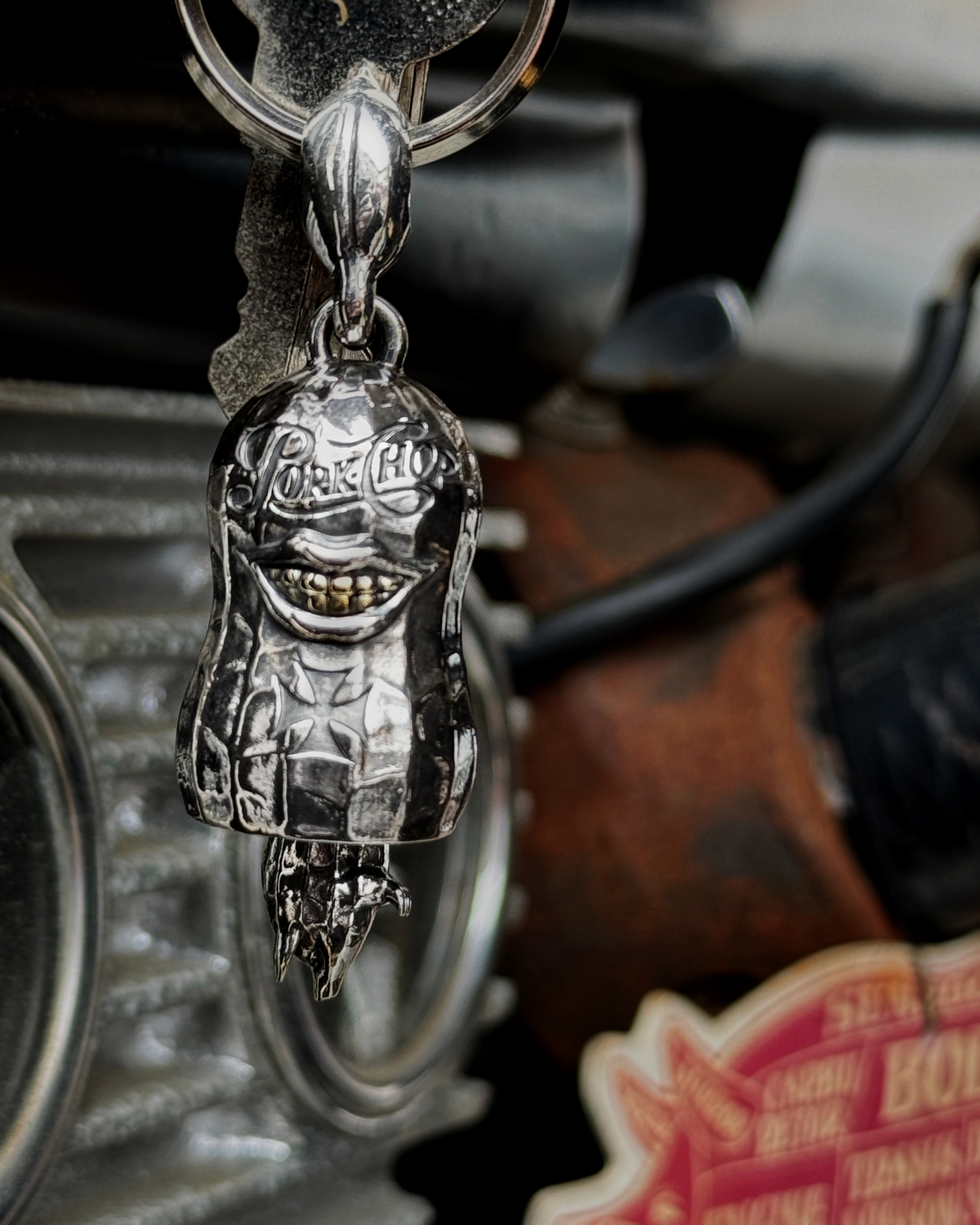 Peanuts & Co. x PORKCHOP GUARAGE SUPPLY GUARDIAN BELL 銀花生守護鈴鐺