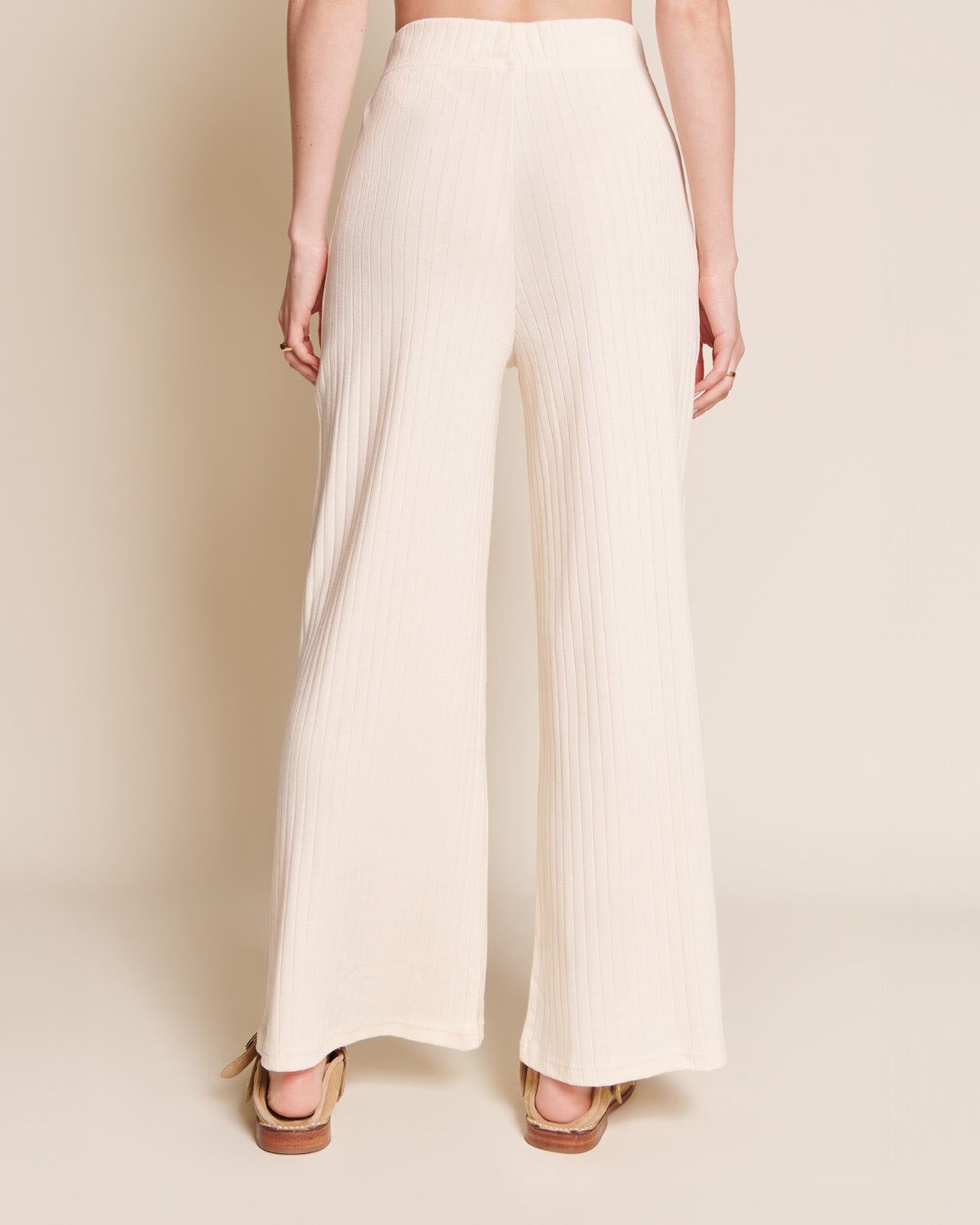 Pauline Organic Cotton Pants — Cream | émoi émoi