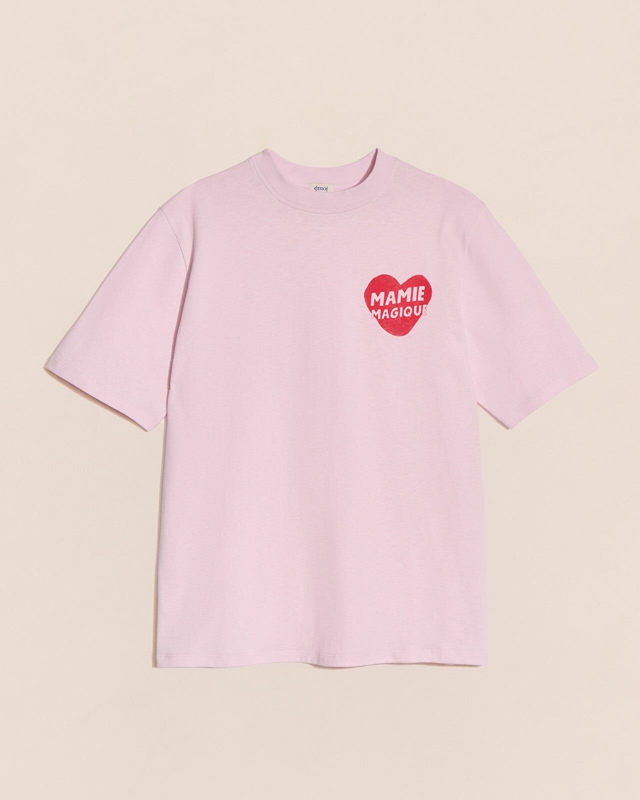 Mamie Magique Organic Cotton T-shirt — Pink | émoi émoi