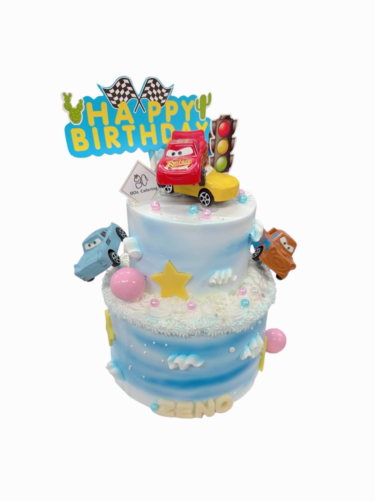 McQueen反斗車王主題蛋糕