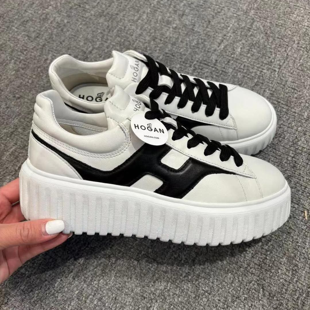 Hogan 厚底 小白鞋