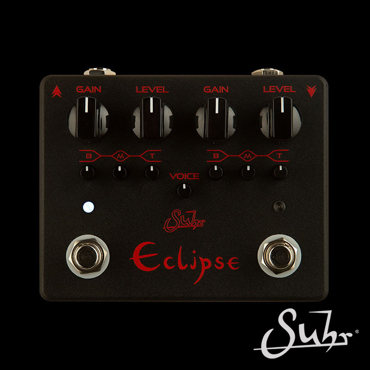 Suhr Eclipse - Black Edition 失真效果器完全還原經典Eclipse 電路與音