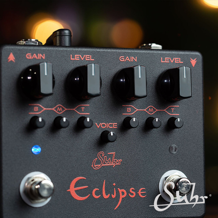 Suhr Eclipse - Black Edition 失真效果器完全還原經典Eclipse 電路與音