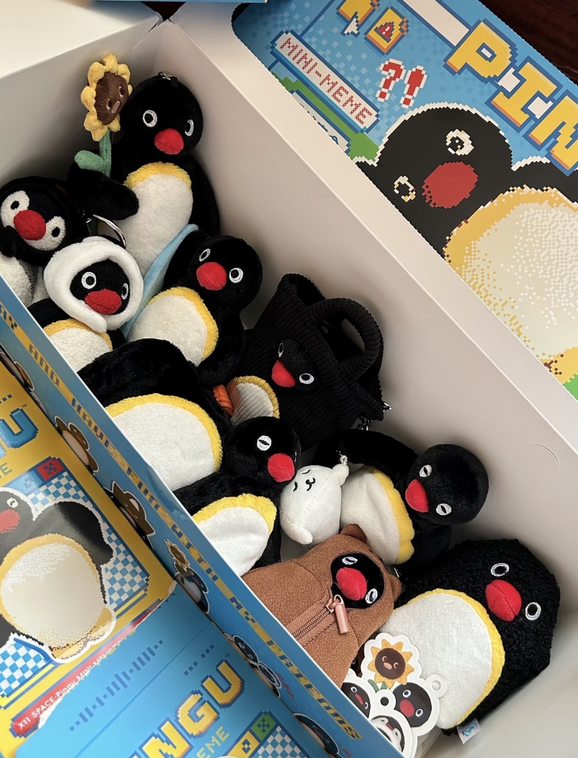 （預購）企鵝家族 正版授權✨ PINGU MINI MEME系列 吊飾盲盒