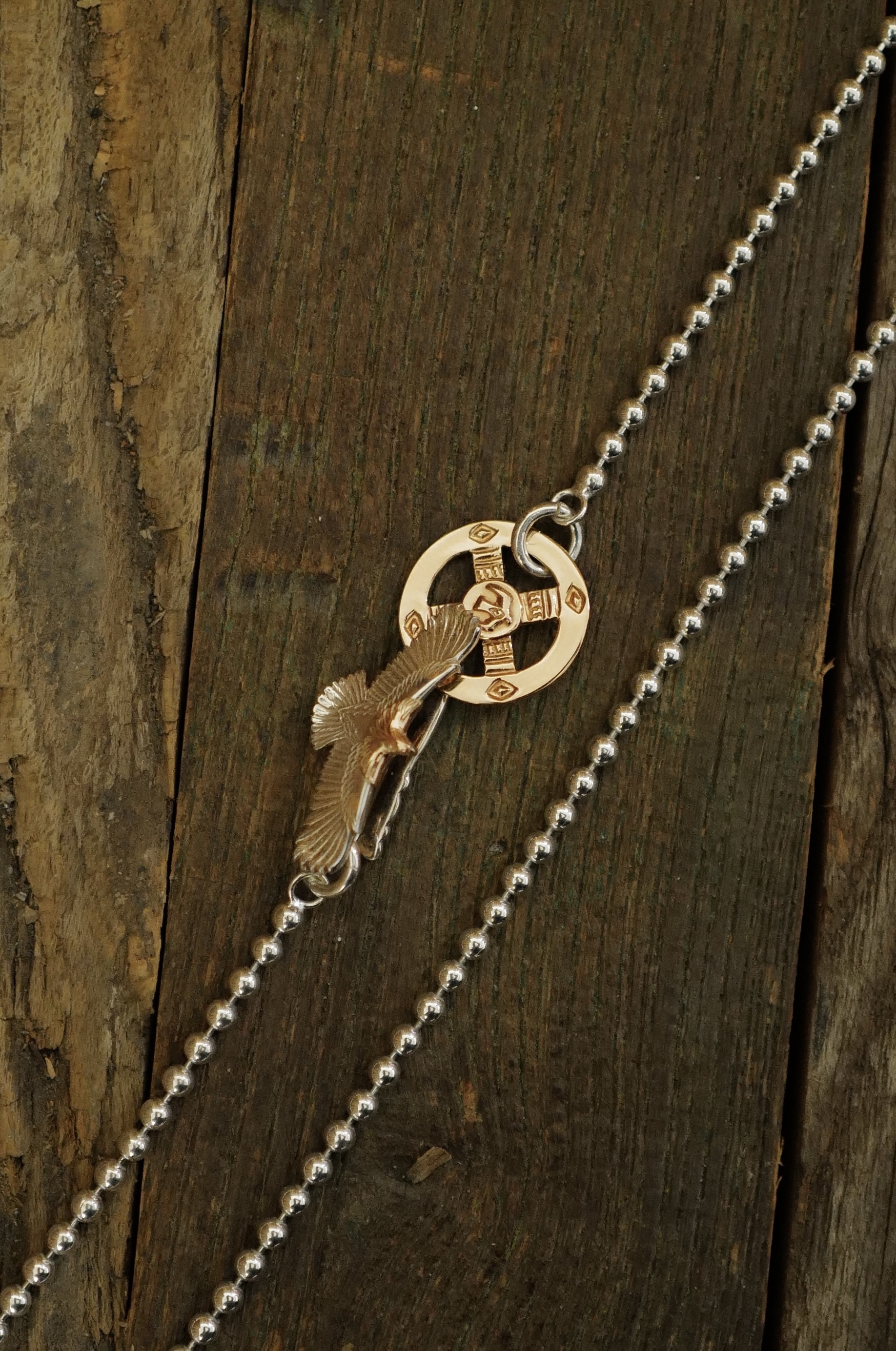 EG-05 K20玫瑰金頭配舊版K20全玫瑰金點玫瑰金輪 60cm頸鏈*