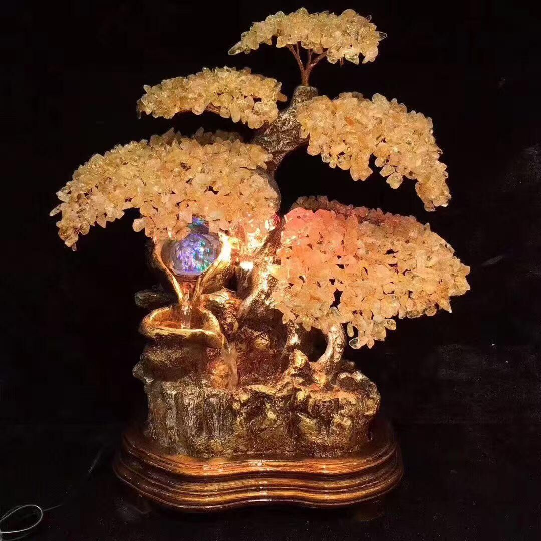 HKHG0412-033 水晶樹款式33 黃色 (A33)