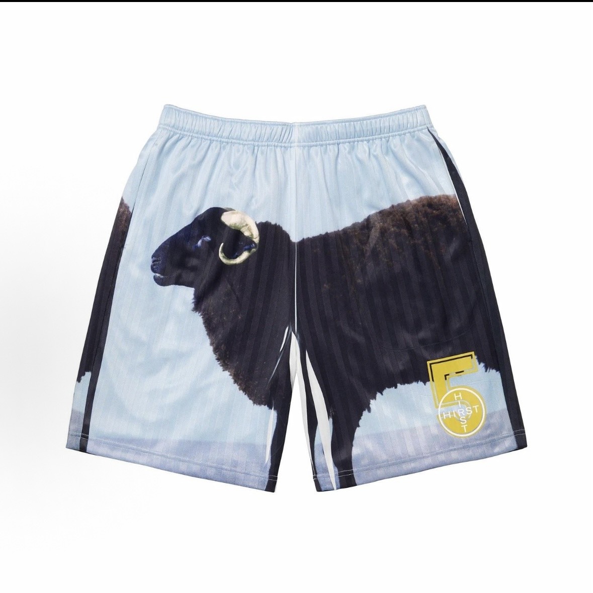 【Focus Store】現貨秒發 Damien Hirst x Supreme SS25 Soccer Short "Sheep" 綿羊足球短褲