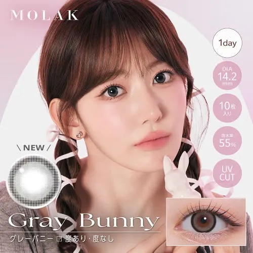 Molak 1 day (Gray Bunny)(10P)