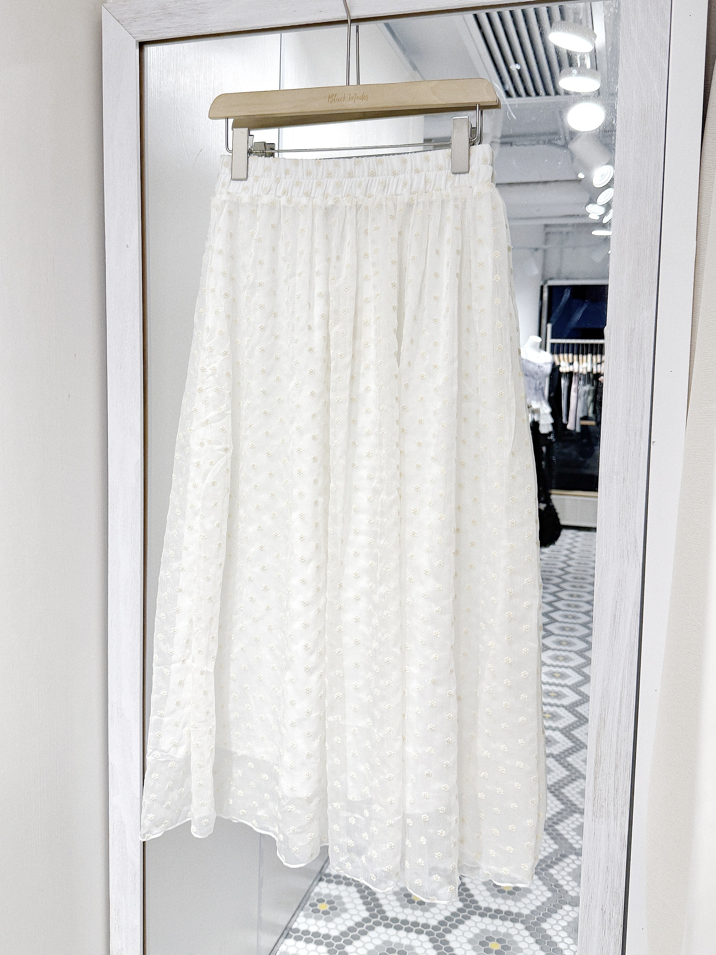 EA1259｜輕飄感滿滿雛菊花花長裙˚‧｡⋆🌼⋆｡‧˚