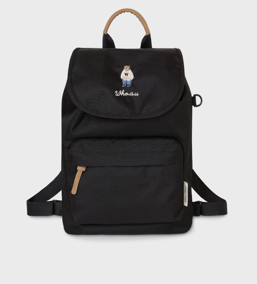 【入LIVECODE重温減至$208一件😱🔥】【WHO.A.U春夏開季🔥】Steve Flap Mini Backpack[B] (3 Colors)