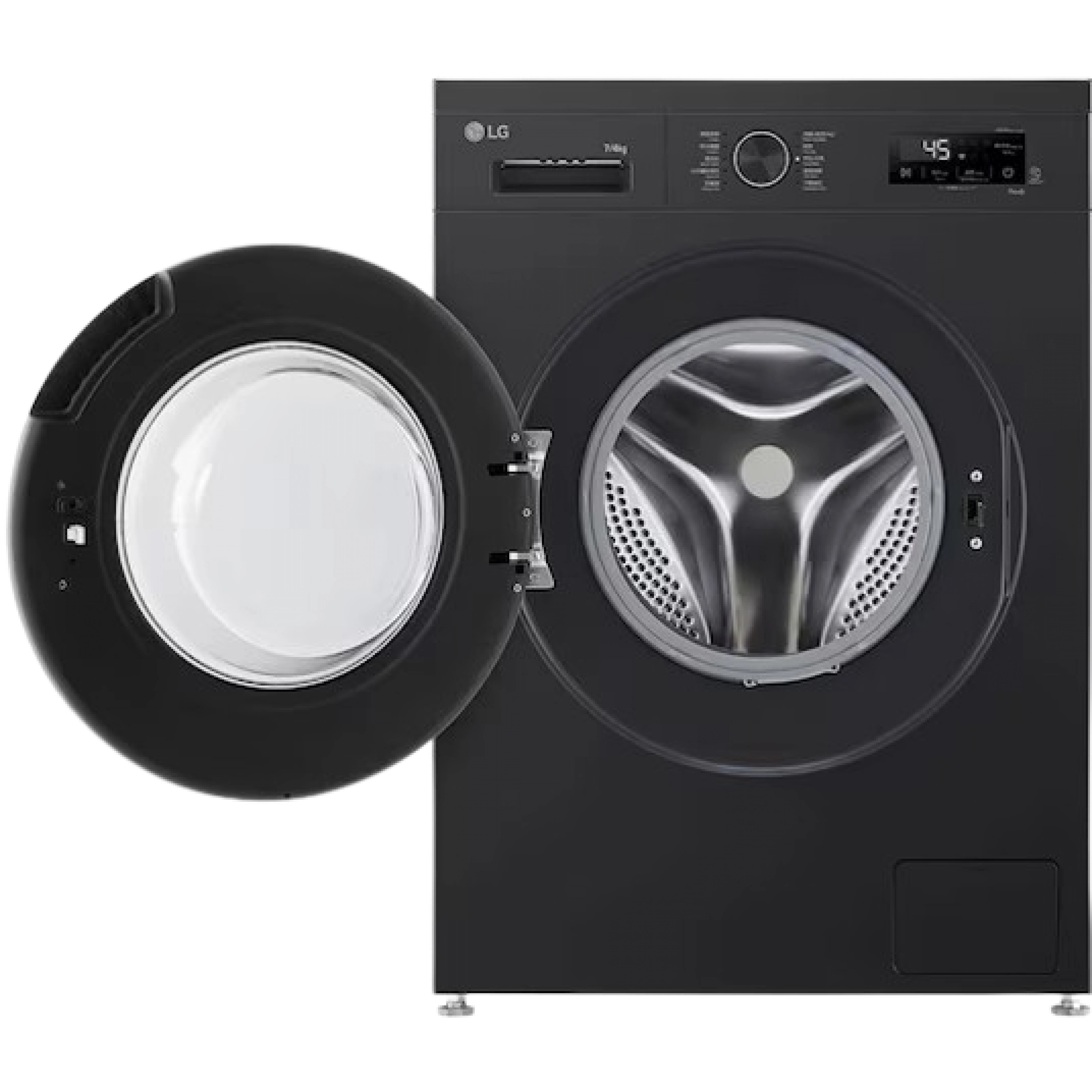 樂金 LG      FVBA70M2G‧7/4公斤/1200轉‧變頻蒸氣2合1‧前置式洗衣乾衣機-香港行貨-原廠2年全機及10年摩打保養‧