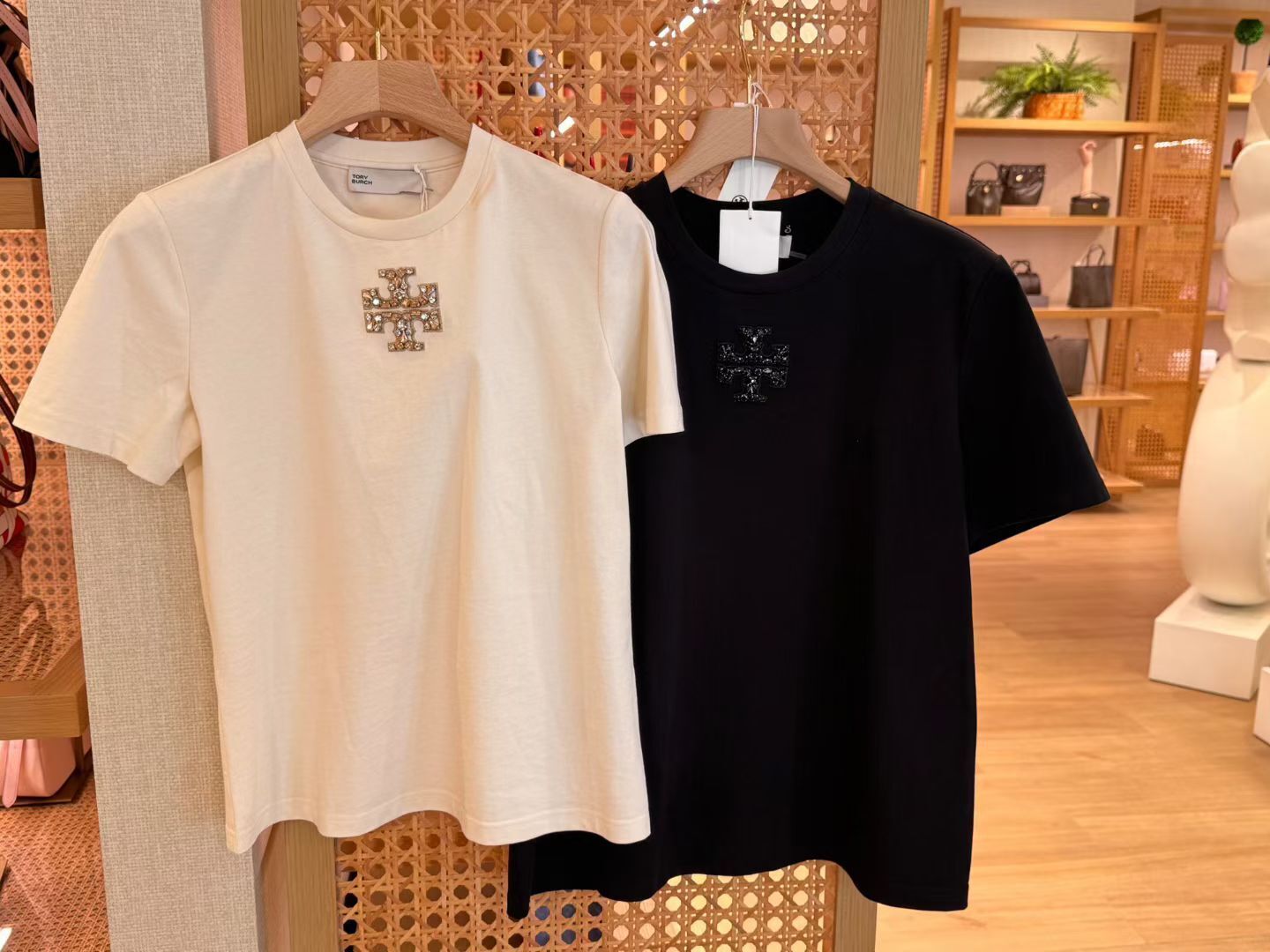 TORY BURCH 閃石 短袖Tee